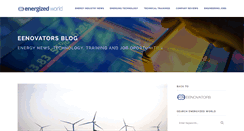 Desktop Screenshot of energyzedworld.com